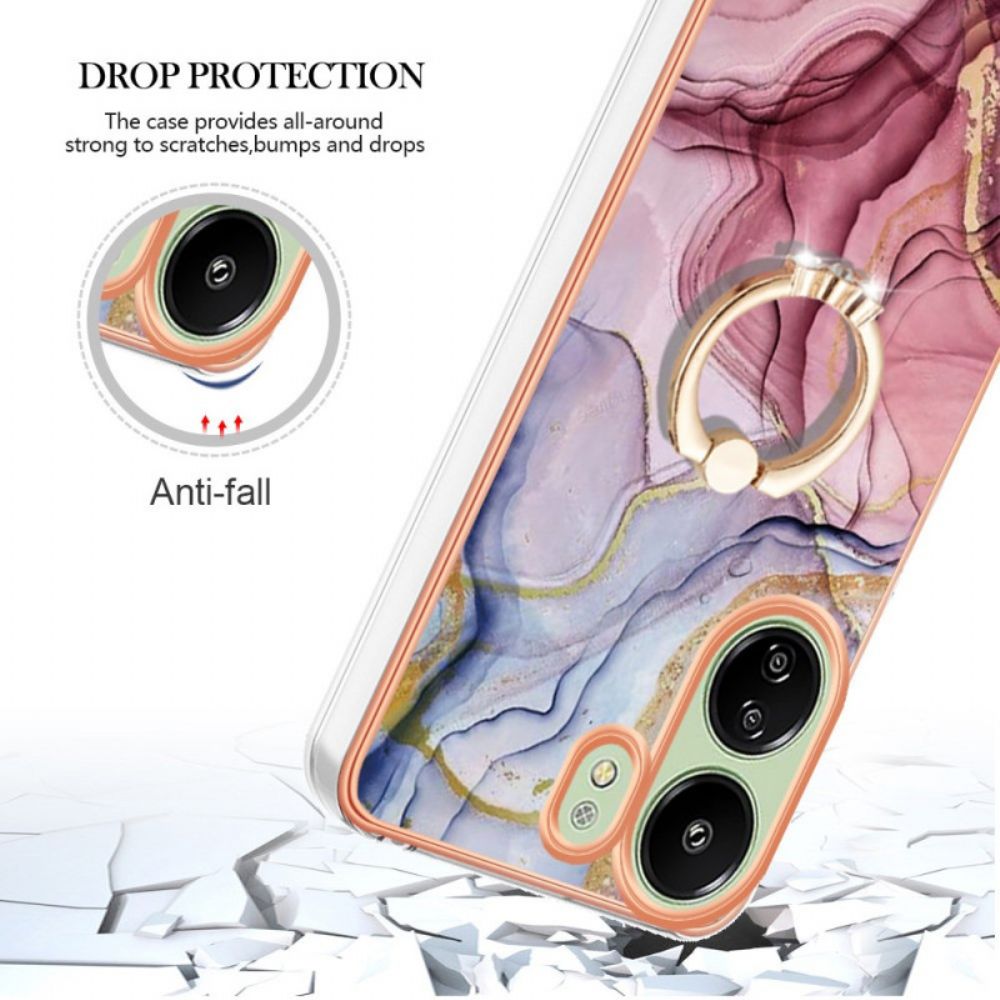 Hülle Für Poco C65 Marmor-stützring