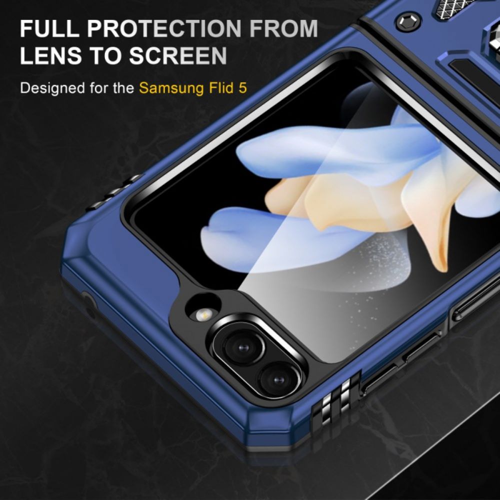 Hülle Samsung Galaxy Z Flip 6 Handyhülle Stützring Der Armor-serie