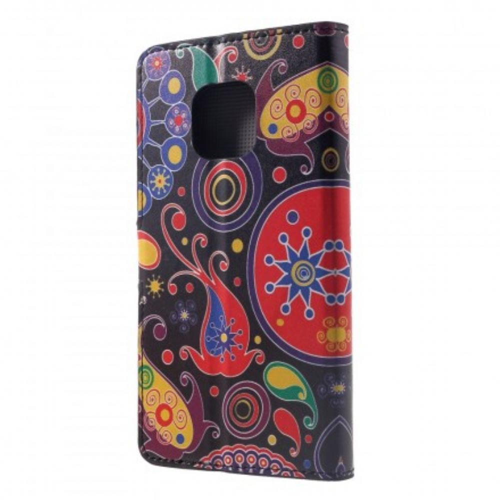 Flip Case Für Huawei Mate 20 Pro Galaxy-design