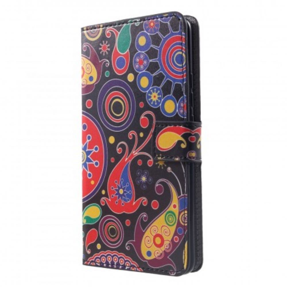 Flip Case Für Huawei Mate 20 Pro Galaxy-design