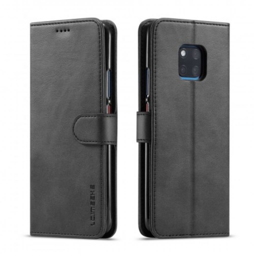 Flip Case Für Huawei Mate 20 Pro Lc.imeeke Ledereffekt