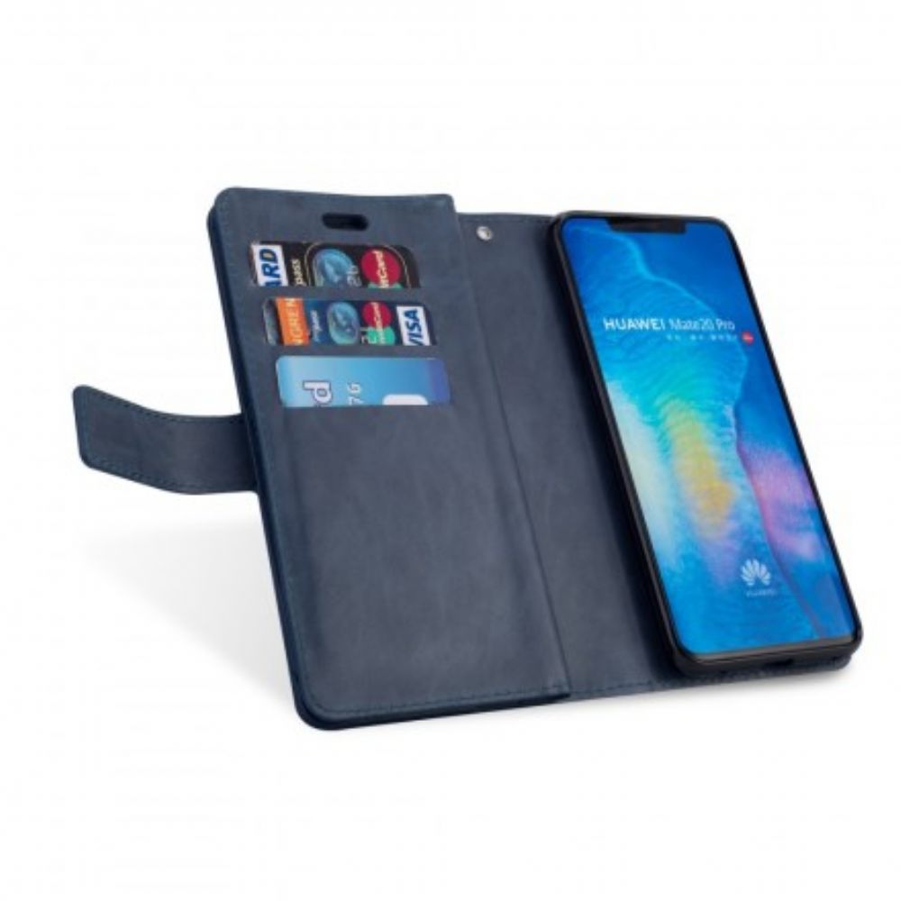 Lederhüllen Für Huawei Mate 20 Pro Brieftasche Mit Lanyard