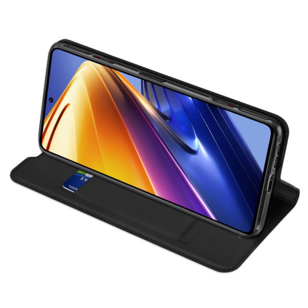 Schutzhülle Für Poco F4 GT Flip Case Dux Skin Für Die Ducis Pro-serie