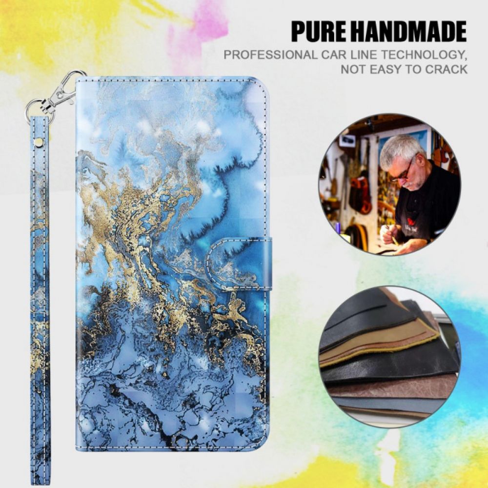 Flip Case Für Xiaomi Redmi Note 11 Pro Plus 5G 3d-marmormuster