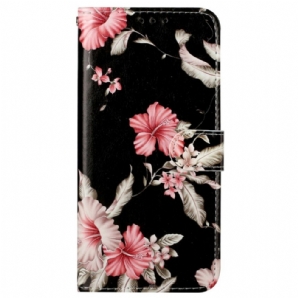 Flip Case Für Xiaomi Redmi Note 11 Pro Plus 5G Der Blumenstil