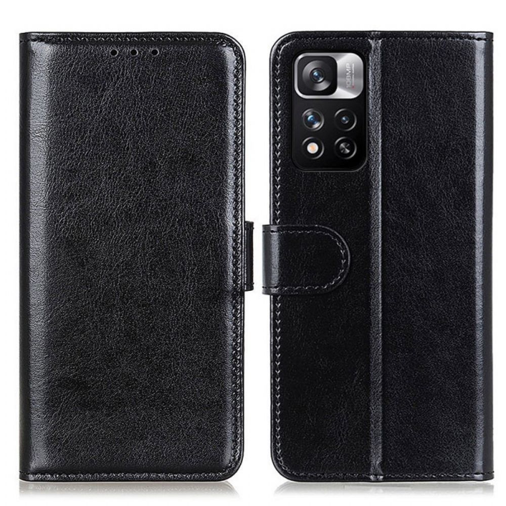 Flip Case Für Xiaomi Redmi Note 11 Pro Plus 5G Finesse Kunstleder