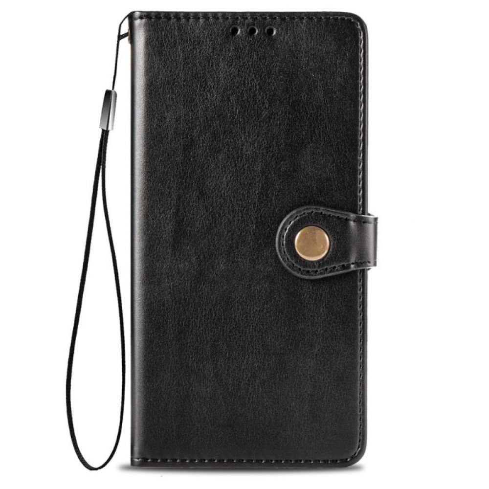 Flip Case Für Xiaomi Redmi Note 11 Pro Plus 5G Kunstleder Und Vintage-verschluss