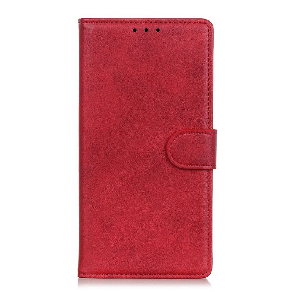 Flip Case Für Xiaomi Redmi Note 11 Pro Plus 5G Matter Ledereffekt