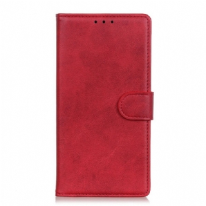 Flip Case Für Xiaomi Redmi Note 11 Pro Plus 5G Matter Ledereffekt