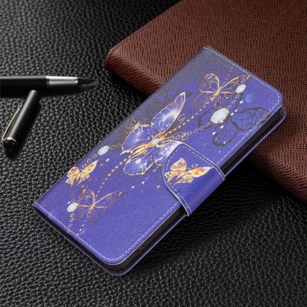 Flip Case Für Xiaomi Redmi Note 11 Pro Plus 5G Motten