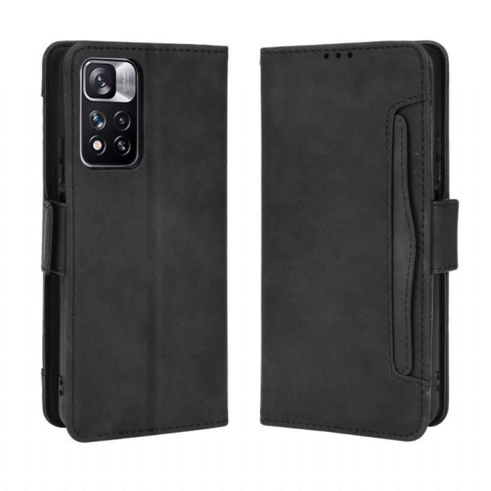 Flip Case Für Xiaomi Redmi Note 11 Pro Plus 5G Multi-karten