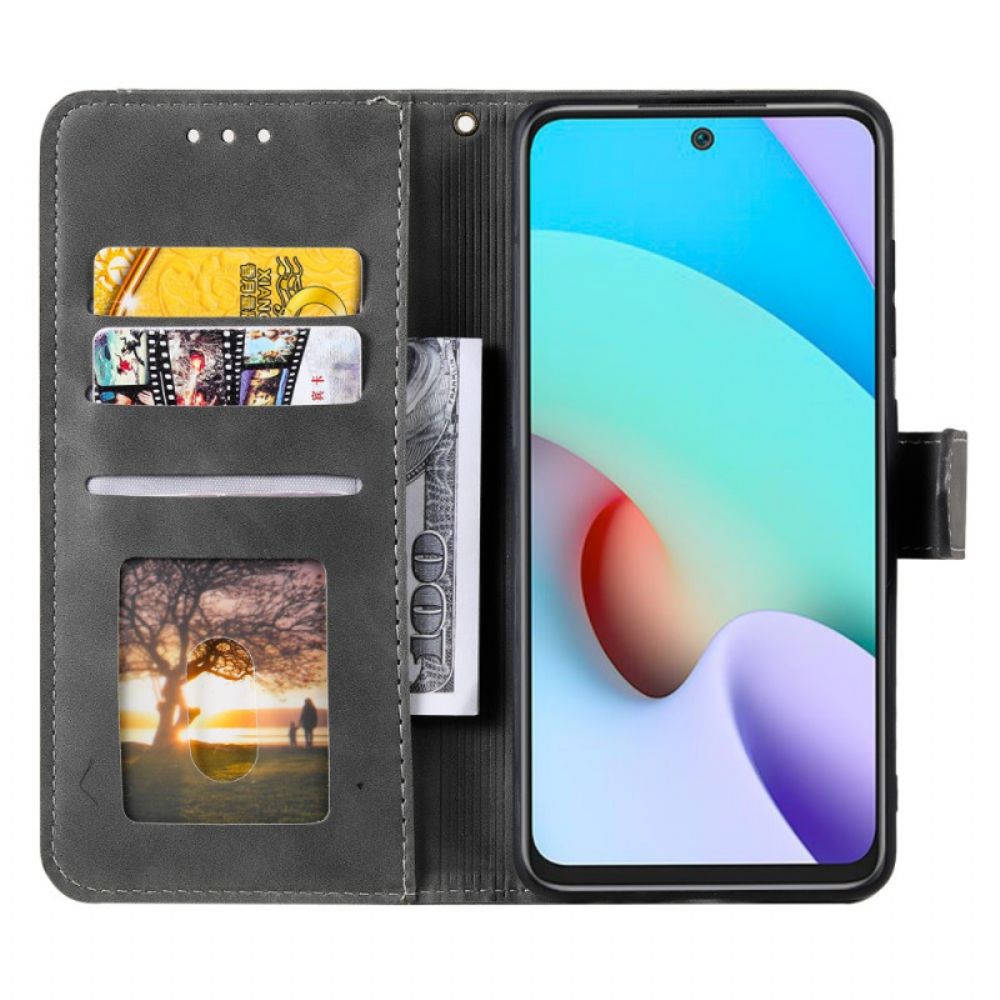 Flip Case Für Xiaomi Redmi Note 11 Pro Plus 5G Skin-touch-nähte