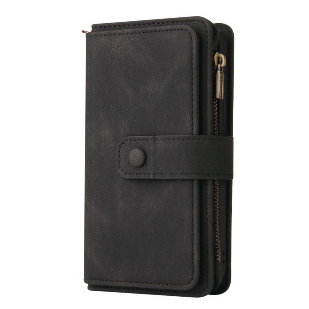 Flip Case Für Xiaomi Redmi Note 11 Pro Plus 5G Vintage Multifunktional