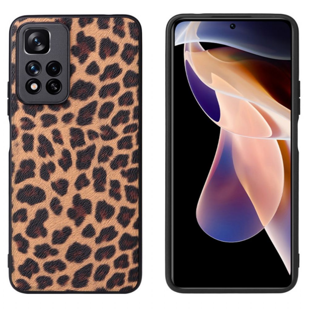 Handyhülle Für Xiaomi Redmi Note 11 Pro Plus 5G Leopard