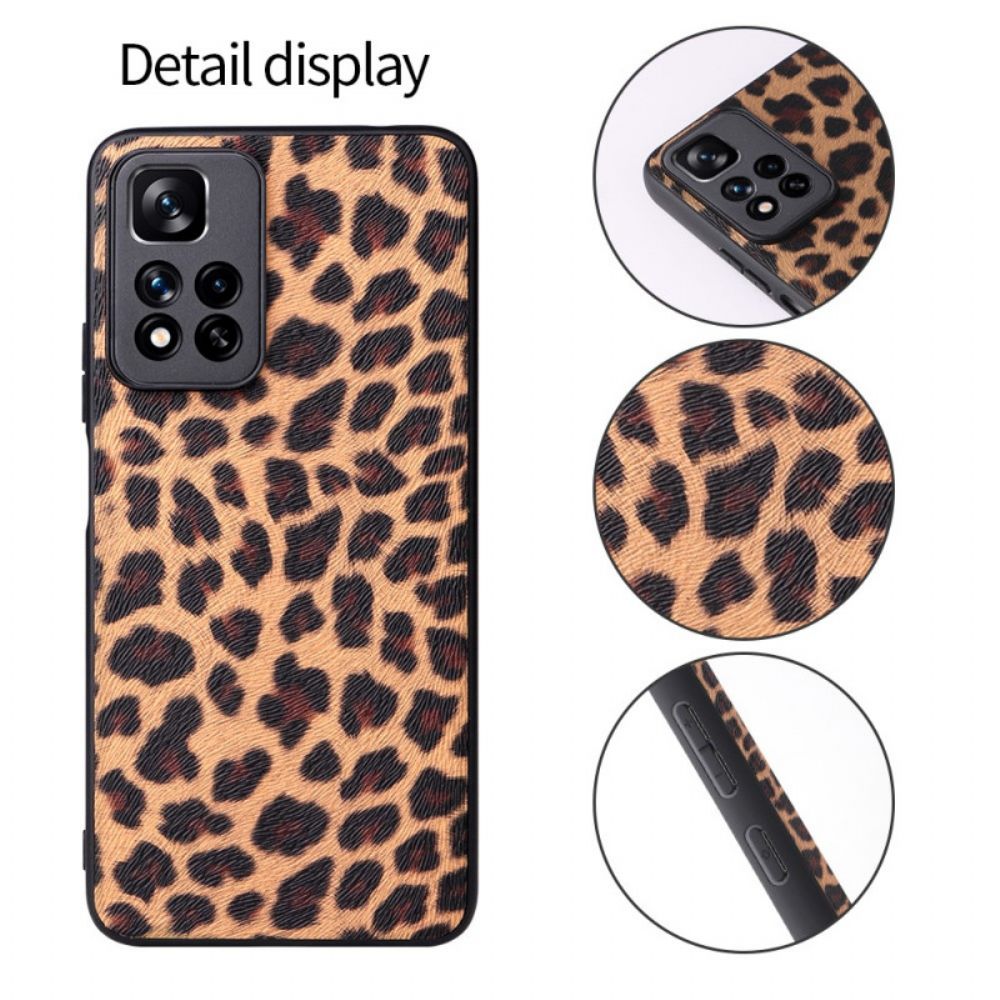 Handyhülle Für Xiaomi Redmi Note 11 Pro Plus 5G Leopard