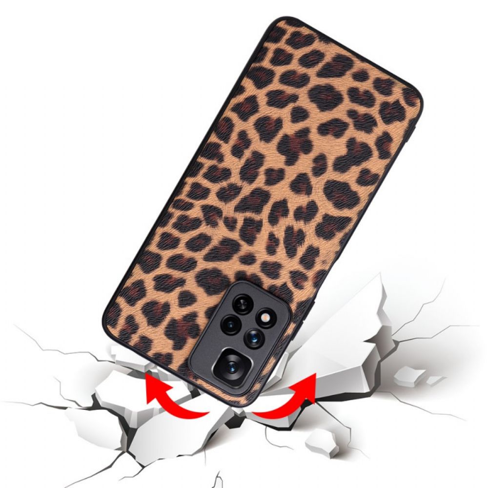 Handyhülle Für Xiaomi Redmi Note 11 Pro Plus 5G Leopard