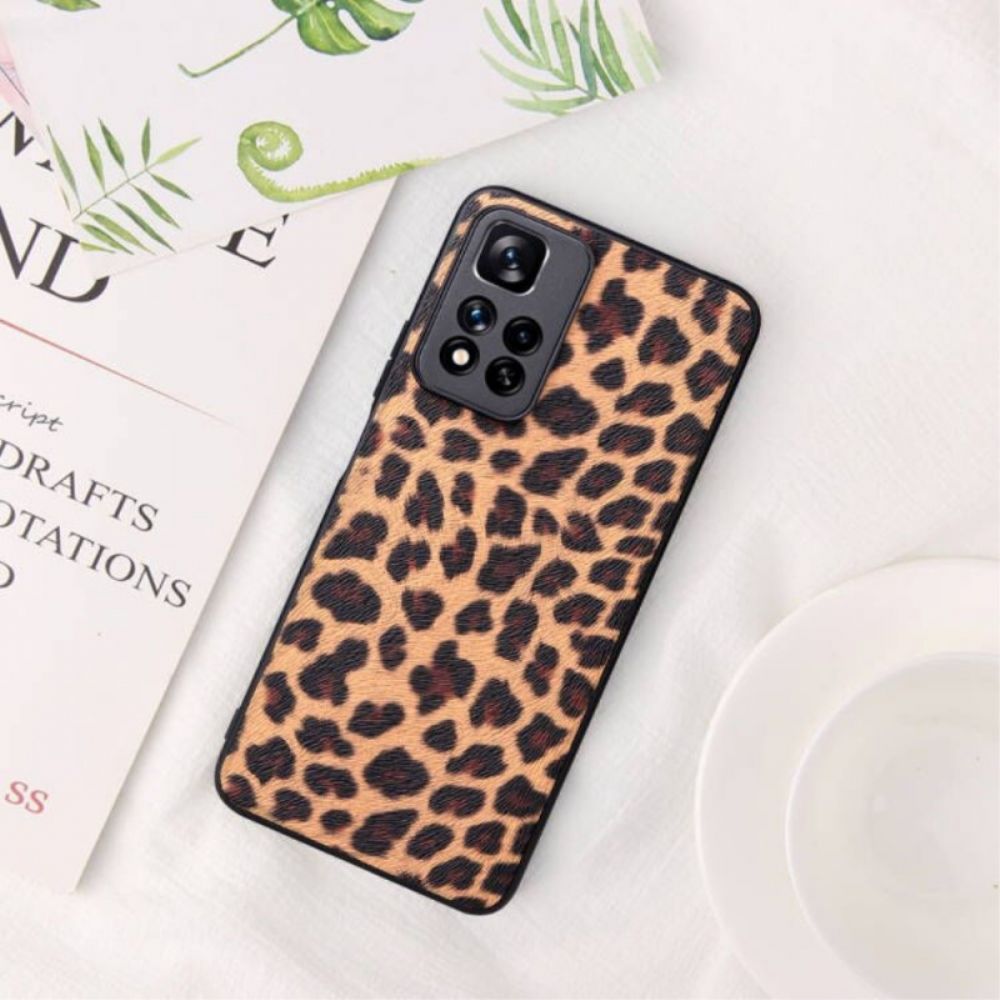 Handyhülle Für Xiaomi Redmi Note 11 Pro Plus 5G Leopard