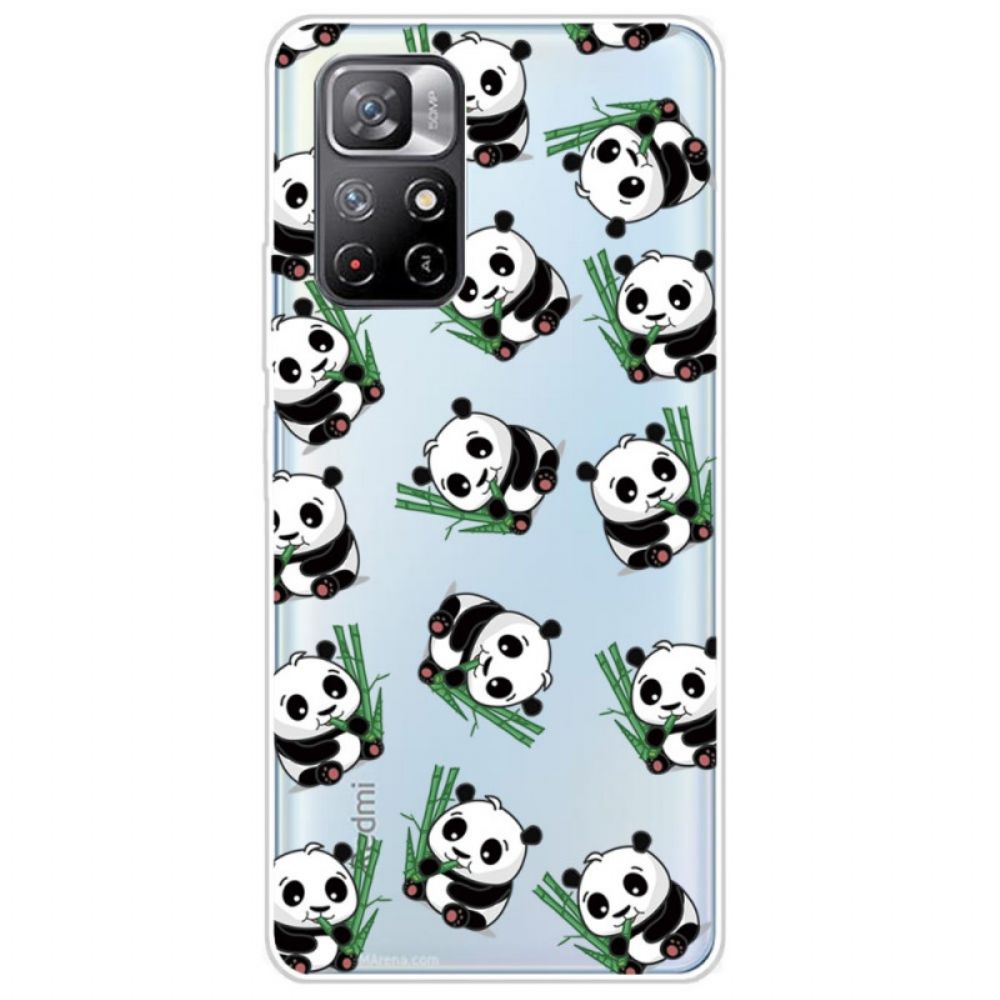 Hülle Für Xiaomi Redmi Note 11 Pro Plus 5G Kleine Pandas