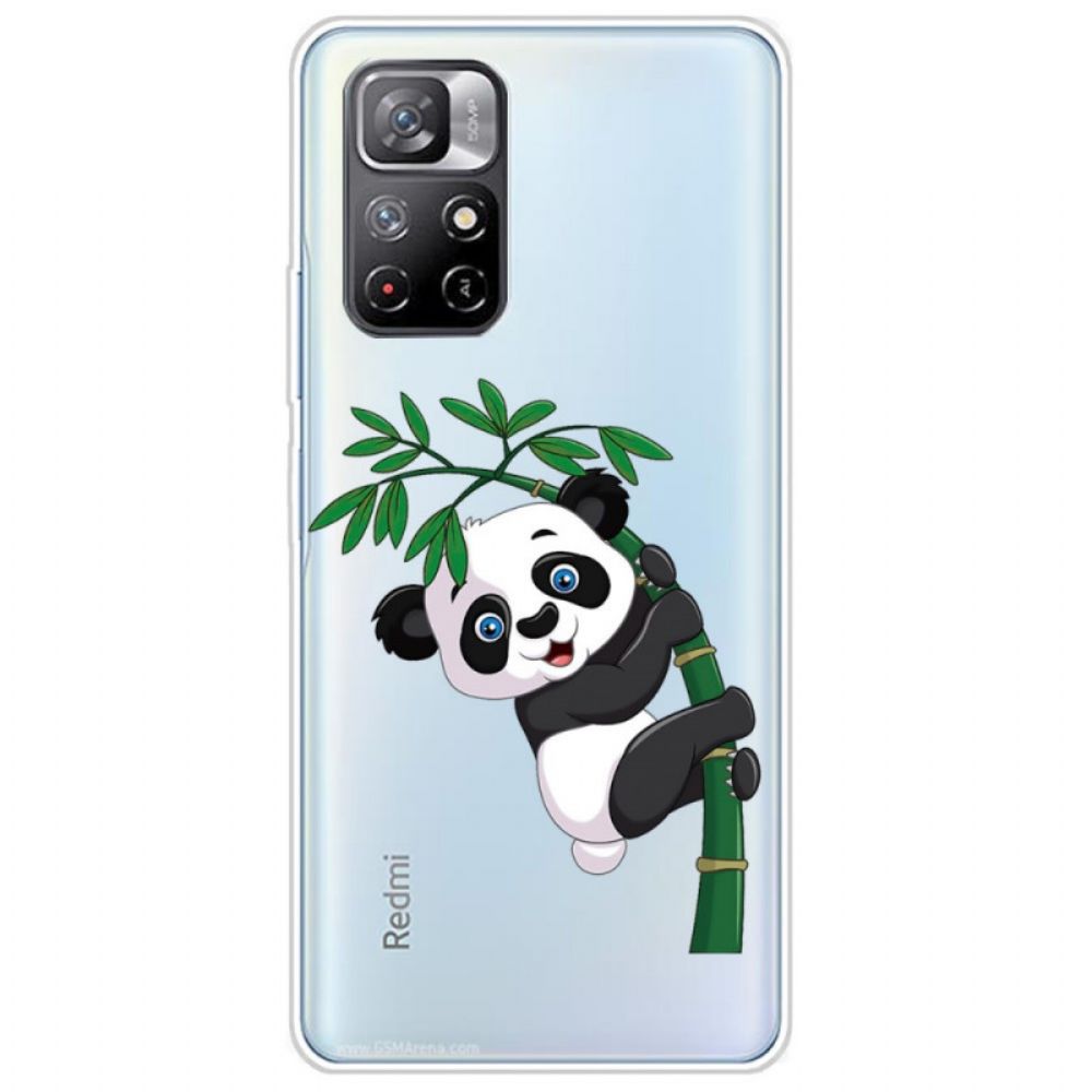 Hülle Für Xiaomi Redmi Note 11 Pro Plus 5G Panda Auf Bambus