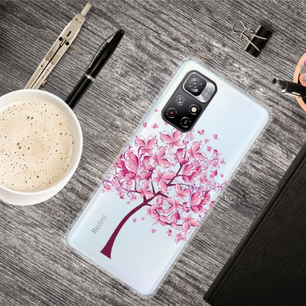 Hülle Für Xiaomi Redmi Note 11 Pro Plus 5G Rosa Baum