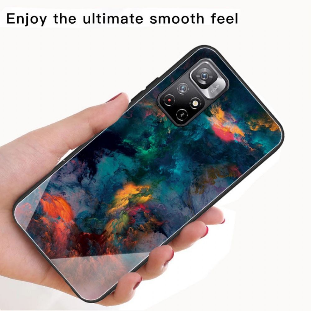 Hülle Für Xiaomi Redmi Note 11 Pro Plus 5G Sky Tempered Glass