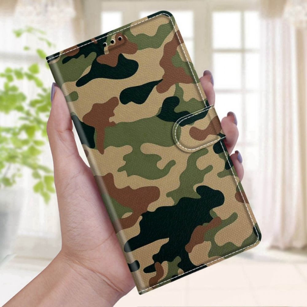 Lederhüllen Für Xiaomi Redmi Note 11 Pro Plus 5G Militärische Tarnung