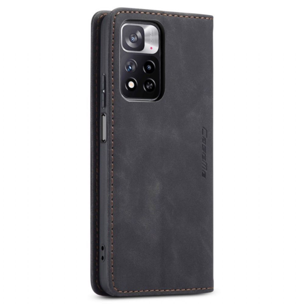 Schutzhülle Für Xiaomi Redmi Note 11 Pro Plus 5G Flip Case Caseme Kunstleder