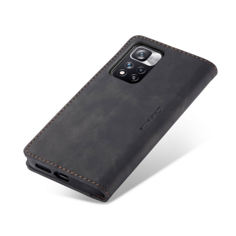 Schutzhülle Für Xiaomi Redmi Note 11 Pro Plus 5G Flip Case Caseme Kunstleder