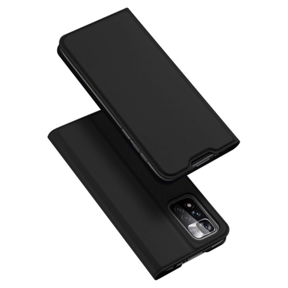 Schutzhülle Für Xiaomi Redmi Note 11 Pro Plus 5G Flip Case Dux Ducis Pro Series Skin