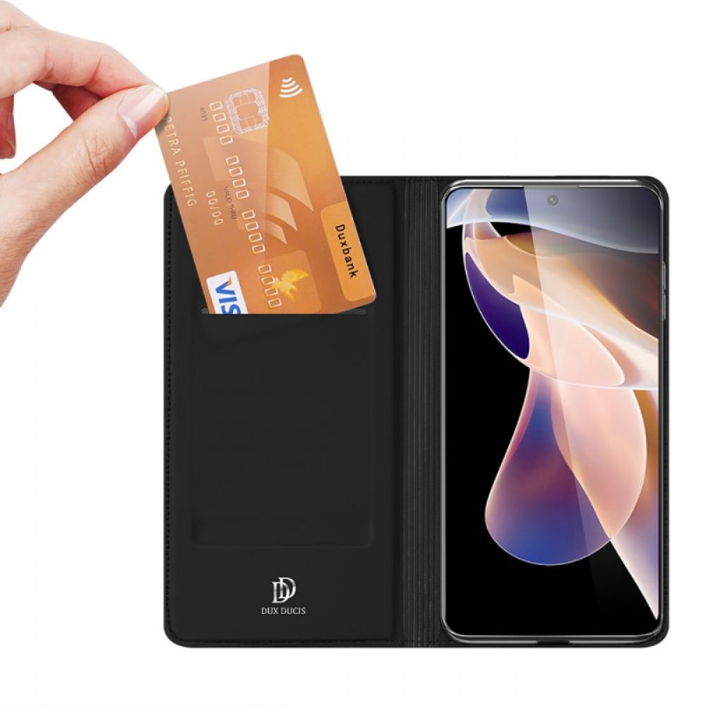 Schutzhülle Für Xiaomi Redmi Note 11 Pro Plus 5G Flip Case Dux Ducis Pro Series Skin