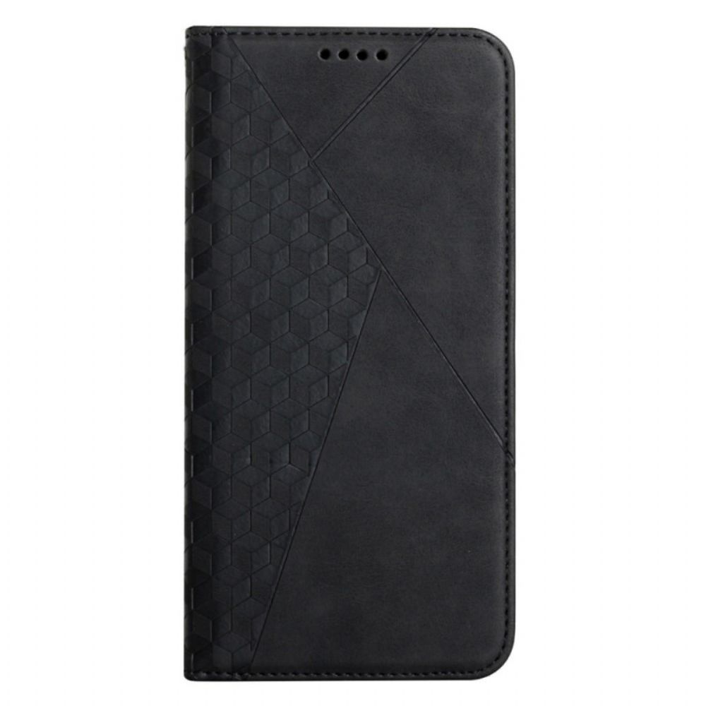 Schutzhülle Für Xiaomi Redmi Note 11 Pro Plus 5G Flip Case Ledereffekt 3d-muster