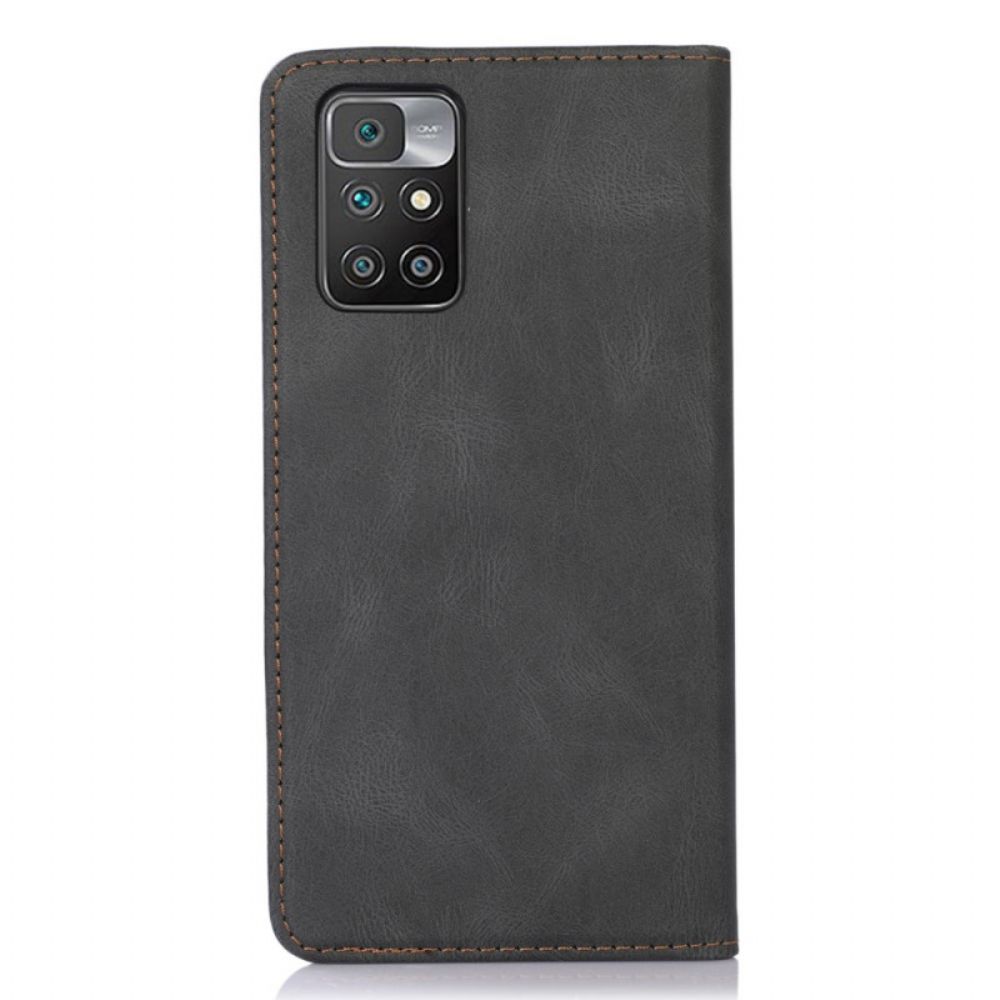 Schutzhülle Für Xiaomi Redmi Note 11 Pro Plus 5G Flip Case Line-leder-stil