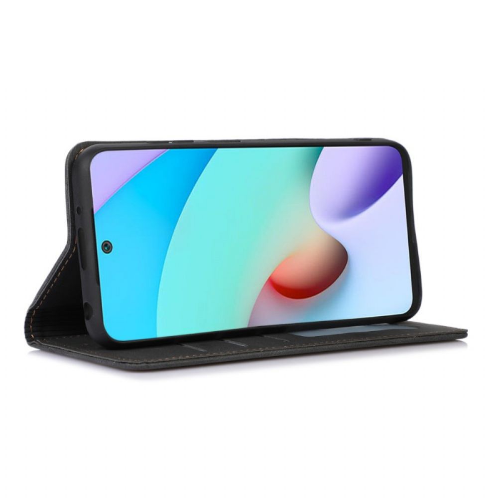 Schutzhülle Für Xiaomi Redmi Note 11 Pro Plus 5G Flip Case Line-leder-stil