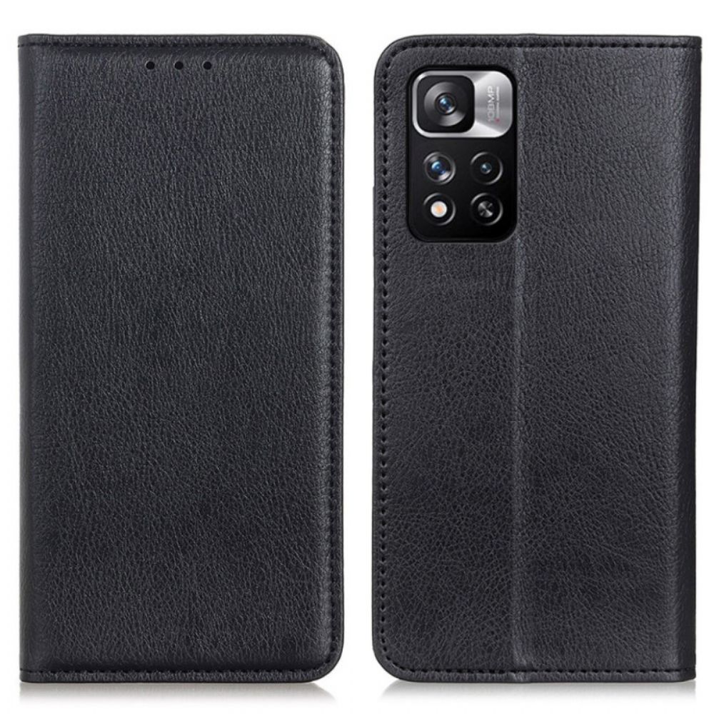 Schutzhülle Für Xiaomi Redmi Note 11 Pro Plus 5G Flip Case Mattes Spaltleder