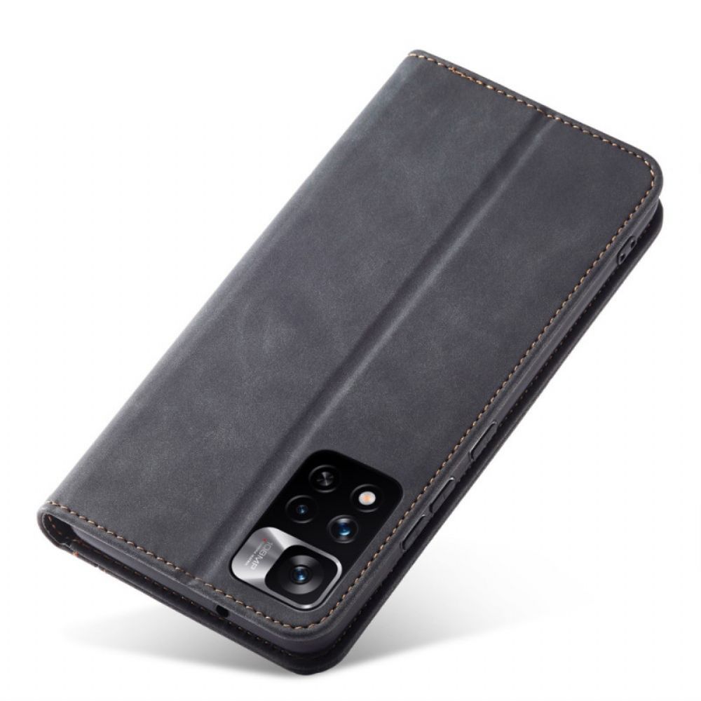 Schutzhülle Für Xiaomi Redmi Note 11 Pro Plus 5G Flip Case Nähen