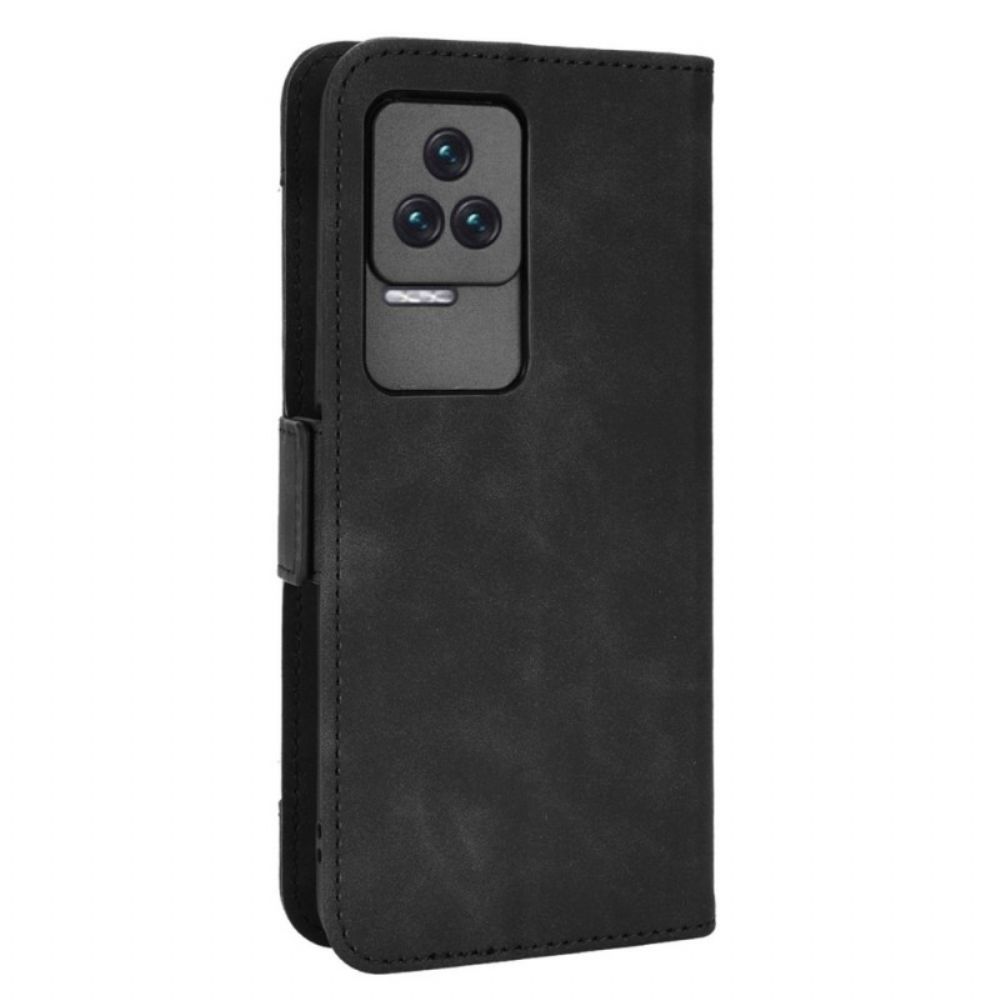 Flip Case Für Poco F4 Multi-karten