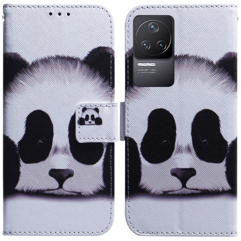 Flip Case Für Poco F4 Panda