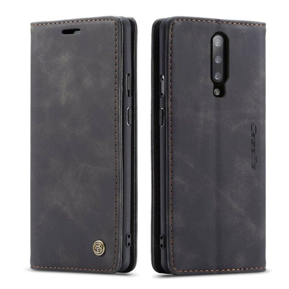 Schutzhülle Für OnePlus 7 Pro Flip Case Caseme Kunstleder