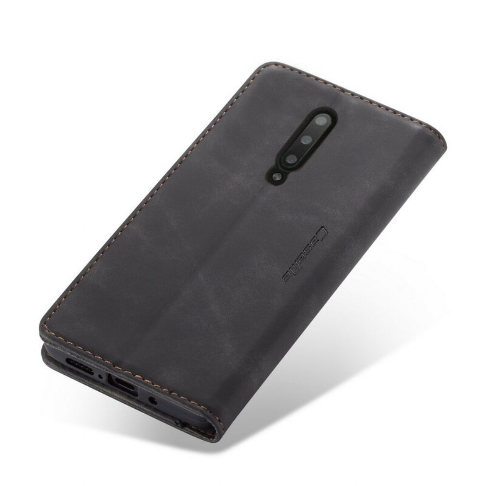 Schutzhülle Für OnePlus 7 Pro Flip Case Caseme Kunstleder