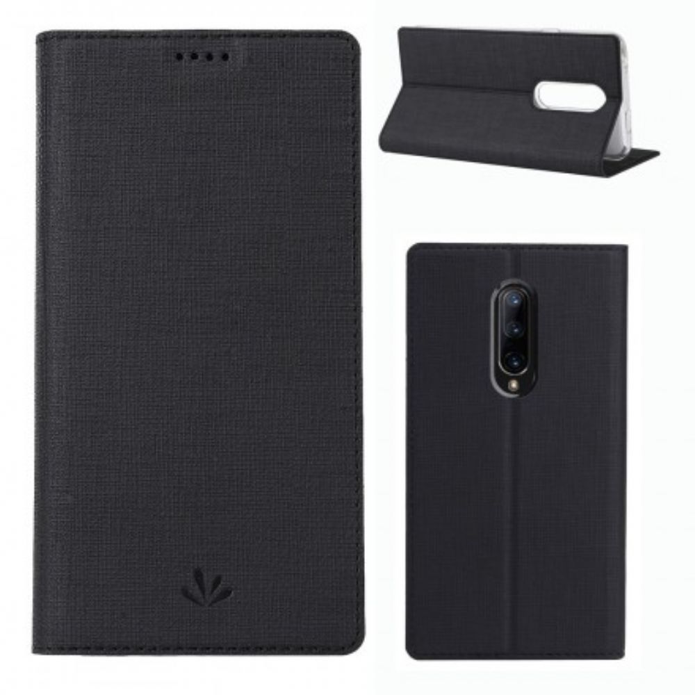 Schutzhülle Für OnePlus 7 Pro Flip Case Strukturiert