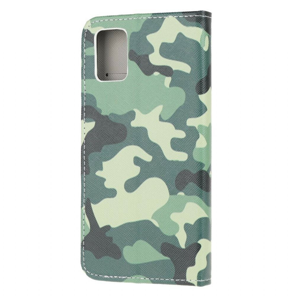 Flip Case Für Honor 10X Lite Militärische Tarnung