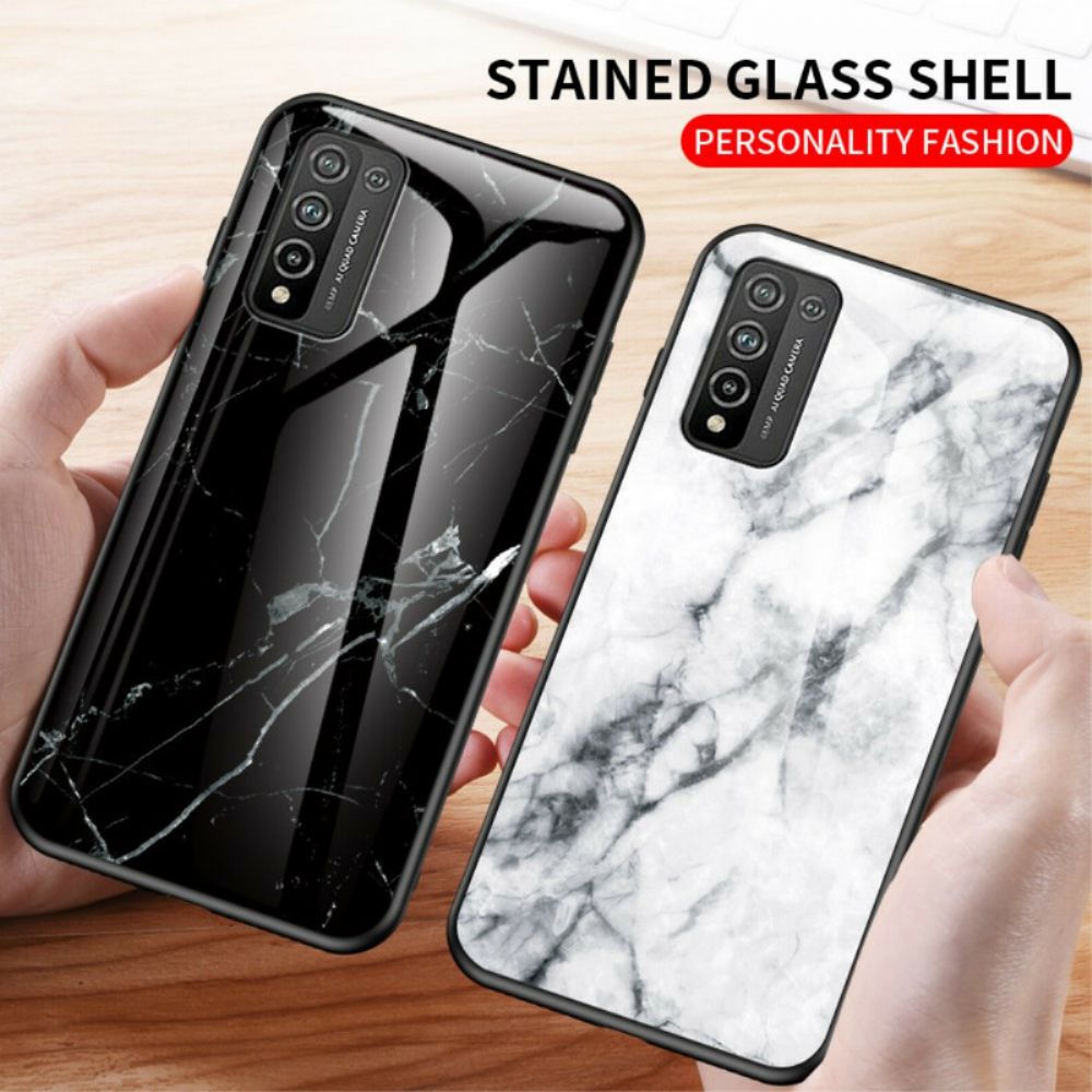 Handyhülle Für Honor 10X Lite Premium Color Tempered Glass