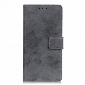 Flip Case Für OnePlus 9 Pro Vintage Kunstleder