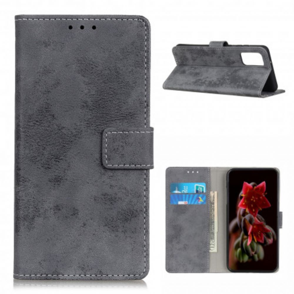 Flip Case Für OnePlus 9 Pro Vintage Kunstleder