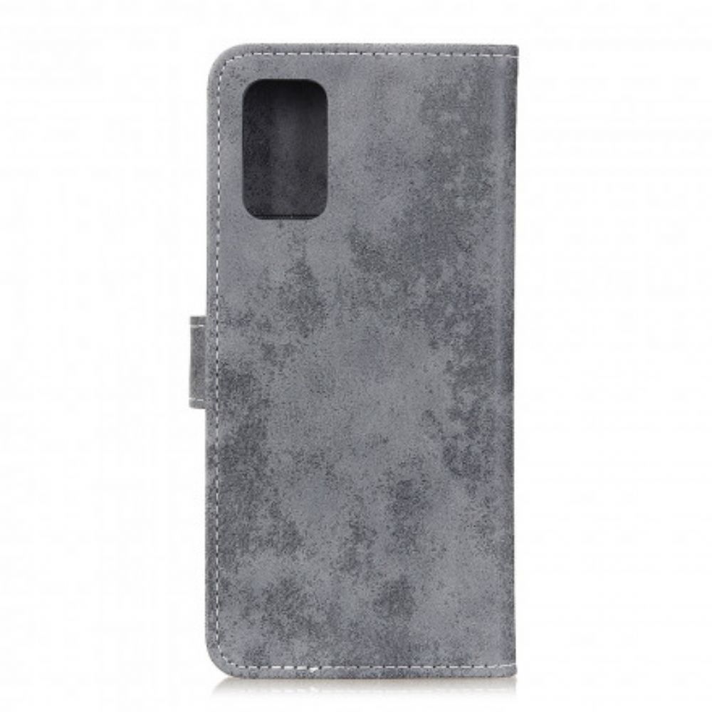 Flip Case Für OnePlus 9 Pro Vintage Kunstleder