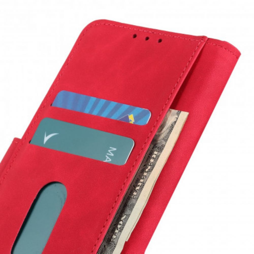 Flip Case Für OnePlus 9 Pro Vintage Ledereffekt Khazneh