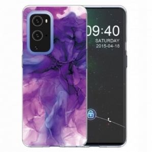 Handyhülle Für OnePlus 9 Pro Farbiger Marmor