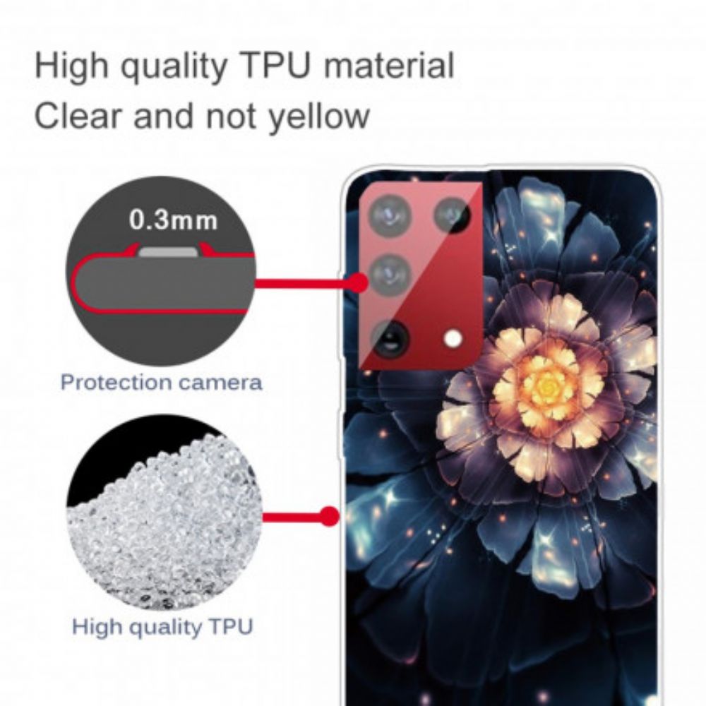 Handyhülle Für OnePlus 9 Pro Flexible Blumen