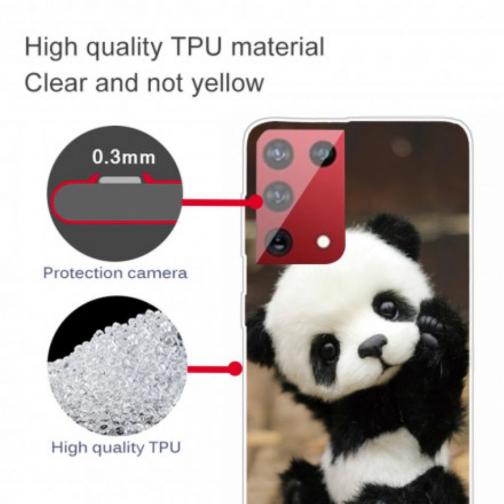 Handyhülle Für OnePlus 9 Pro Flexibler Panda