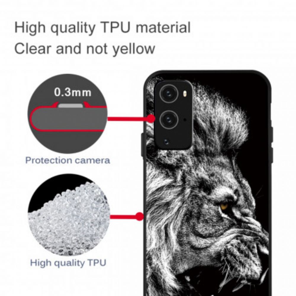 Handyhülle Für OnePlus 9 Pro Wilder Löwe